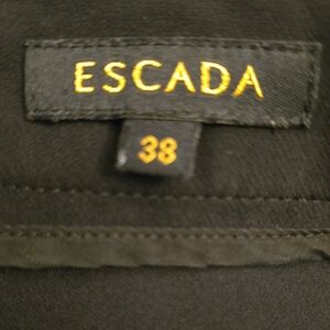 Escada Black and Gold Detail Garment